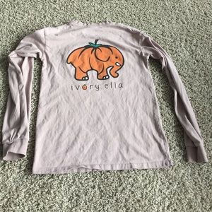Ivory Ella Limited Edition pumpkin shirt